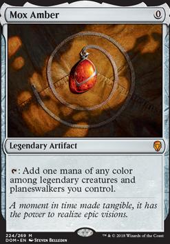 carte de Mox Amber